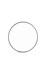 Heal's Fine Edge Mirror Round in Black