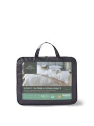 The Fine Bedding Company Goose Feather And Down Duvet 10.5 Tog in White, Wood/Metal, Size Single - thumbnail 1