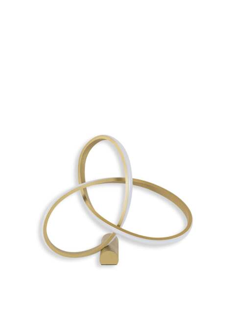 Heal's Ribbon Led Table Lamp in Gold, Ceramic