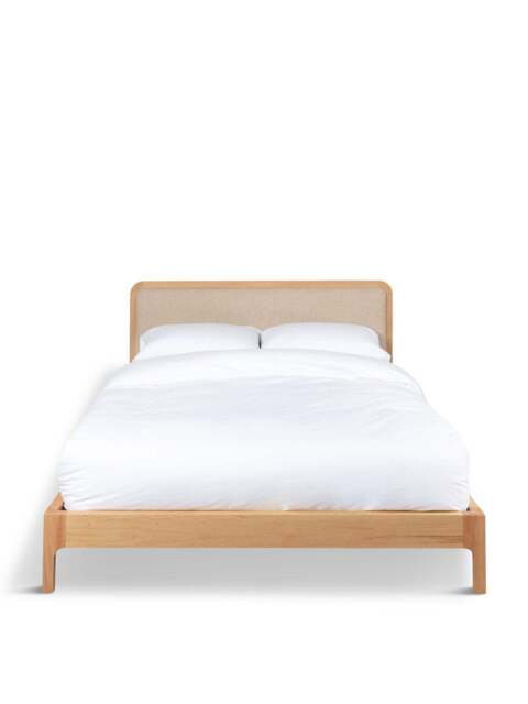 Heal's Artie King Size Bed in Oak, Size 94x160x213 - image 1