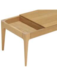 Barker and Stonehouse Ercol Romana White Oak Coffee Table in Neutral - thumbnail 4