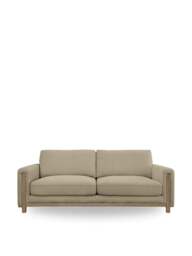 Barker and Stonehouse Reynard Fabric Three Seater Sofa in Neutral