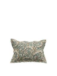 Sanderson Options Tilia Percale Duvet Cover Set in Soft Teal, Cotton, Size Single - thumbnail 3