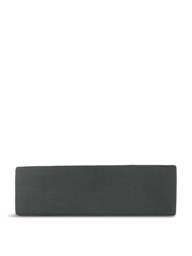 Heal's Brunel Blanket Box Cushion in Grey, Polyester, Size 128x39x5