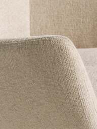 Barker and Stonehouse Pendock Fabric Swivel Armchair in Neutral - thumbnail 4