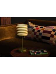 Heal's Raie Led Portable Table Lamp in Green - thumbnail 3