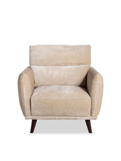 Barker and Stonehouse Mallory Fabric Armchair in Neutral - image 1
