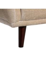 Barker and Stonehouse Mallory Fabric Armchair in Neutral - thumbnail 4