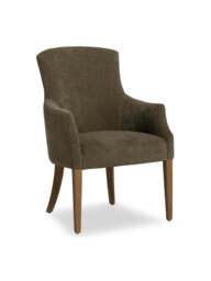Barker and Stonehouse Lockwood Fabric Dining Chair in Green - thumbnail 2