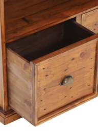 Barker and Stonehouse Villiers Reclaimed Wood Office Set in Reclaimed Pine - thumbnail 5
