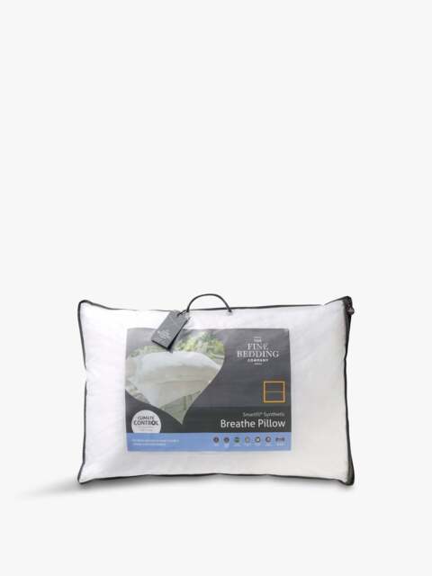 The Fine Bedding Company Breathe -Covered Pillow, Cotton, Size Standard