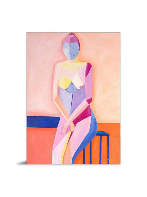 Poster & Frame Ariel Art Print – Anna K. Simonsen, Size 50x70cm - image 1