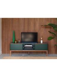 Heal's Lars Av Unit in Green, Size 158x40x53 - thumbnail 2