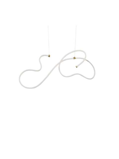Heal's Squiggle Led Pendant / in White, Gold, Size 150x125x23 - image 1