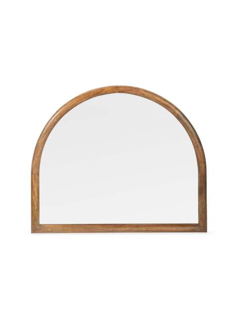 Heal's Genoa Over Mantle Mirror Finish 120 X 100Cm in Walnut