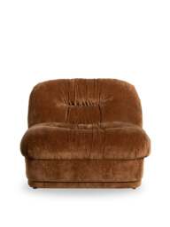 Barker and Stonehouse Nicolo Fabric Armchair in Brown