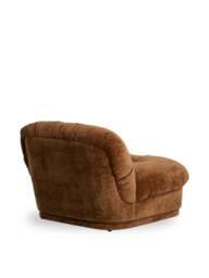 Barker and Stonehouse Nicolo Fabric Armchair in Brown - thumbnail 3
