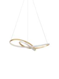 Heal's Ribbon Led Ceiling Light in Gold - thumbnail 1