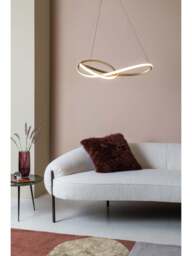 Heal's Ribbon Led Ceiling Light in Gold - thumbnail 3