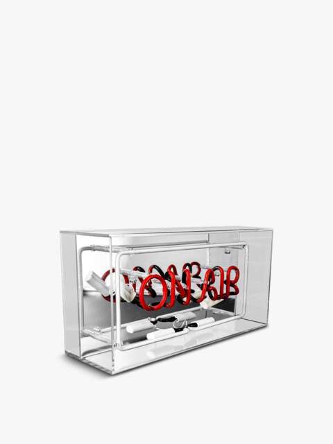 Locomocean Acrylic Box Neon On Air, Acrylic/Glass