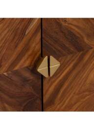 Barker and Stonehouse Vida Wooden Display Cabinet in Neutral - thumbnail 3