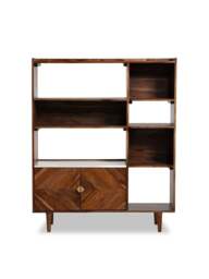 Barker and Stonehouse Vida Wooden Display Cabinet in Neutral - thumbnail 1