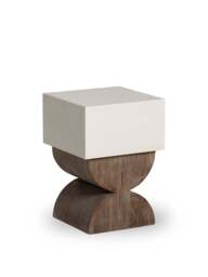 Barker and Stonehouse Turvey Side Table in White - thumbnail 1