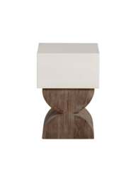 Barker and Stonehouse Turvey Side Table in White - thumbnail 2