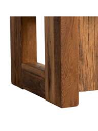 Barker and Stonehouse Yosemite Dining Table in Brown, Wood/Metal - thumbnail 4