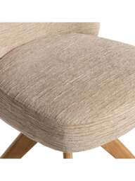 Barker and Stonehouse Topanga Dining Chair in Neutral - thumbnail 3