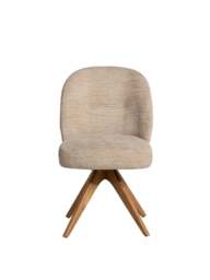 Barker and Stonehouse Topanga Dining Chair in Neutral - thumbnail 2