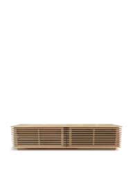 Heal's Verona Av Unit Wide Oak in Brown, Size 180x46x41