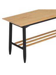 Barker and Stonehouse Ercol Monza Oak Bench in Neutral - thumbnail 4