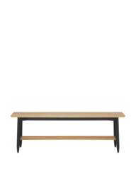 Barker and Stonehouse Ercol Monza Oak Bench in Neutral - thumbnail 3