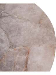 Libra Interiors Bosworth Smokey Quartz Side Table 42Cm in Grey, Size 54x42x42 - thumbnail 5
