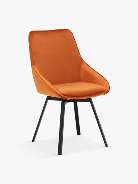 Barker and Stonehouse Beckton Dining Chair in Orange - image 1