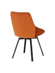Barker and Stonehouse Beckton Dining Chair in Orange - thumbnail 2