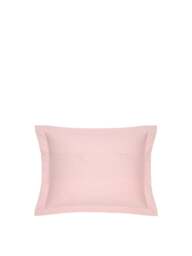 Ralph Lauren Home Oxford Pillowcase Pink in Rosette, Cotton/Linen, Size Standard - thumbnail 3