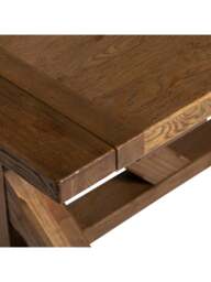 Barker and Stonehouse Penna Extending Dining Table in Neutral - thumbnail 3