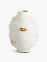Jonathan Adler Gilded Muse Gala Round Vase - thumbnail 1