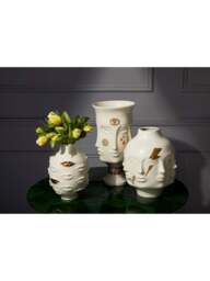 Jonathan Adler Gilded Muse Gala Round Vase - thumbnail 2