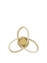 Heal's Ribbon Led Flush Surface Light in Gold, Ceramic - thumbnail 1