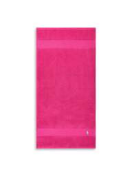Ralph Lauren Home Polo Player Hand Towel Pink in Sky Pink, Cotton