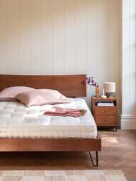 Heal's Brunel Bedside Table Dark in Brown, Wood, Size 42x34x59 - thumbnail 3