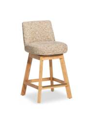 Barker and Stonehouse Darnford Fabric Counter Stool in Neutral - thumbnail 2