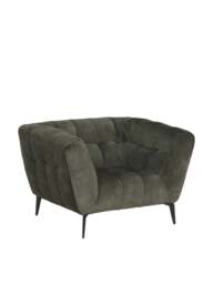Barker and Stonehouse Azalea Armchair in Green - thumbnail 2