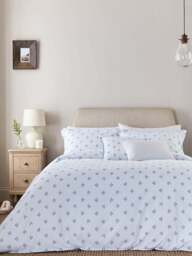 Murmur Thalia Cover Set Blue in Ballintoy Blue, Cotton, Size King - thumbnail 5