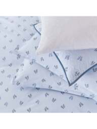 Murmur Thalia Cover Set Blue in Ballintoy Blue, Cotton, Size King - thumbnail 4