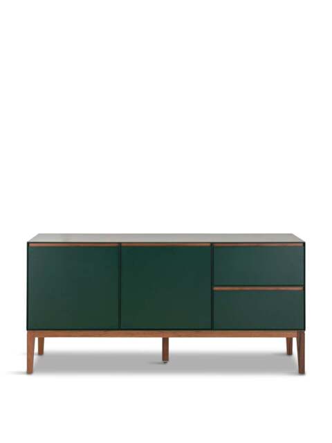 Heal's Lars Sideboard in Green, Size 159x45x75 - image 1
