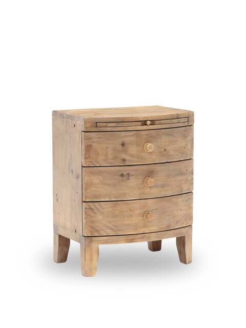 Barker and Stonehouse Lewes Bedside Cabinet in Neutral - image 1
